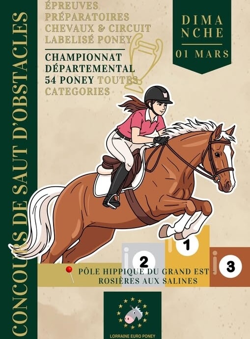 CSO PONEY - PREPARATOIRE ROSIERES AUX SALINES